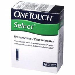Imagem do produto One Touch Select J&J Com 50 Tiras