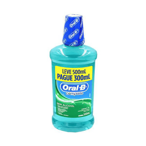 Imagem do produto Oralb - Anti-Septico Bucal Sabor Hortela 500Ml