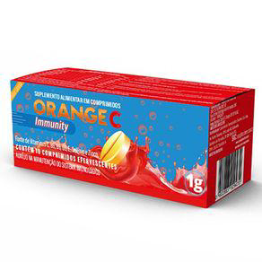 Imagem do produto Orange C Immunity Imunidade Efervescente 1G Com 10 Comprimidos