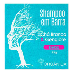 Imagem do produto Orgnica Chá Branco E Gengibre Shampoo Em Barra 75G