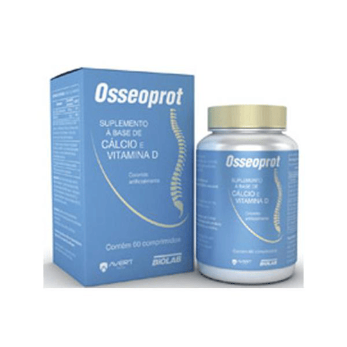 Osseoprot - 250 Mg E Vitamina D 65 Mcg 60 Comprimidos