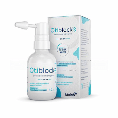 Otiblock Spray Otologico 45Ml Biolab