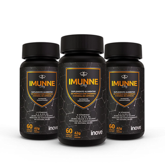 Imagem do produto Pague 2 Leve 3 Imunne Day Própolis + Vitaminas E Minerais 60 Cápsulas Inove Nutrition