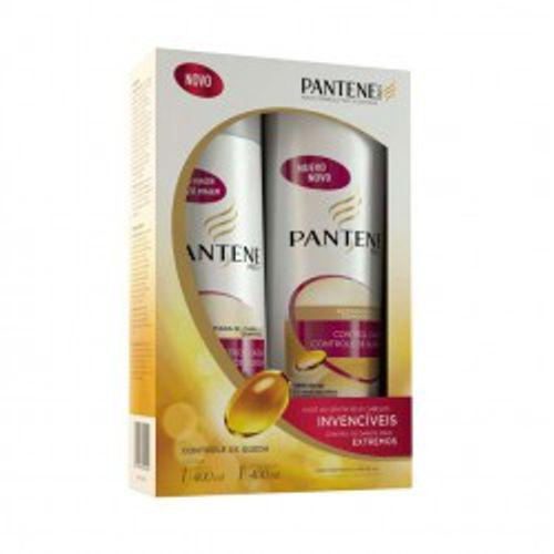 Imagem do produto Pantene Kit Shampoo E Condicionador Controle De Queda 400Ml Cada