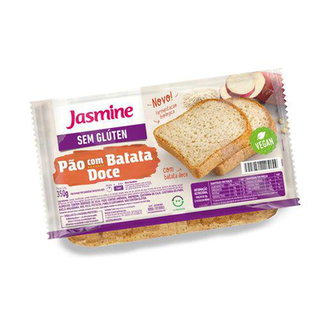 Imagem do produto Pão Com Batata Doce Sem Glúten Jasmine 350G Zona Cerealista Online