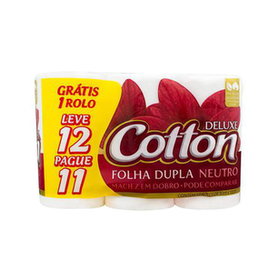 Imagem do produto Papel Higienico Cotton Neutro 12Un