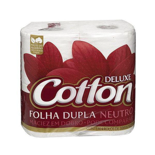 Imagem do produto Papel Higienico Cotton Neutro 4Un
