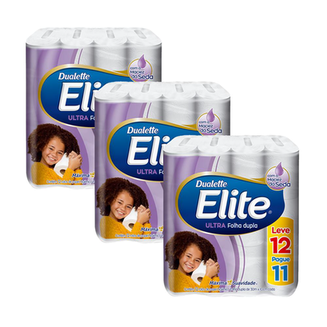 Imagem do produto Papel Higienico Folha Dupla Elite 36 Rolos