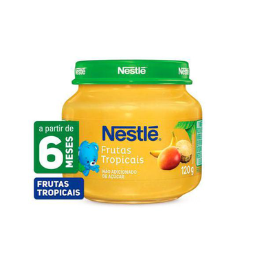 Imagem do produto Papinha - De Frutas Tropicais 120G Nestle Infantil Etapa 2