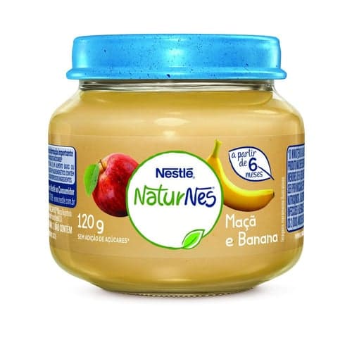 Imagem do produto Papinha Nestlé Naturnes Banana E Maçã 120G