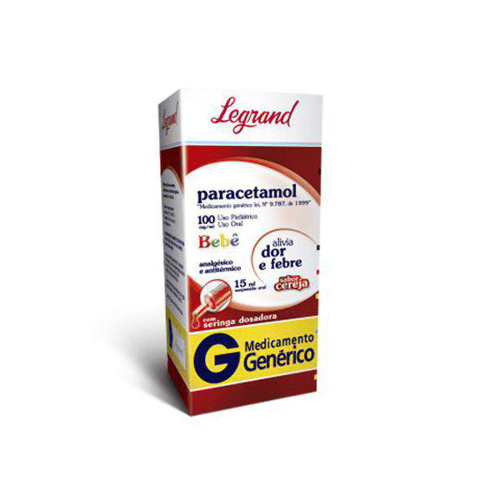 Paracetamol - 100Mg Ml Bebe 15Ml Legrand Genérico