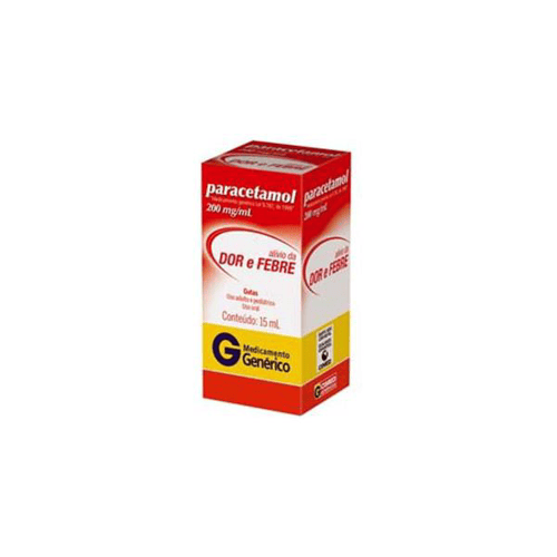 Imagem do produto Paracetamol Em Gotas - 200 Mg/Ml 15 Ml Cimed Genérico