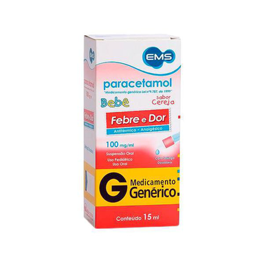 Imagem do produto Paracetamol - Ss Oral 15Ml Ems Genérico