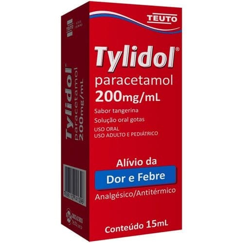 Imagem do produto Paracetamol - Tylidol Gotas Com 15 Ml