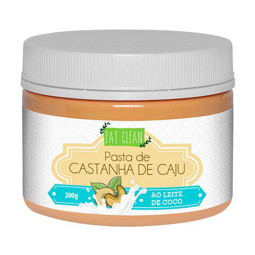 Pasta Castanha De Caju Leite De Coco 300G Eat Clean