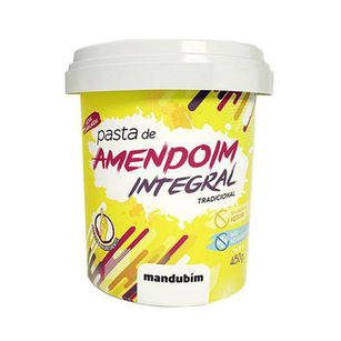 Imagem do produto Pasta De Amendoim Integral 450Gr