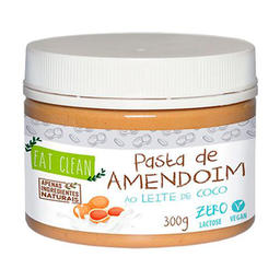 Imagem do produto Pasta De Amendoin Eat Clean Ao Leite De Coco 300G