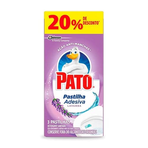 Imagem do produto Pastilha Adesiva Pato Lavanda 25G