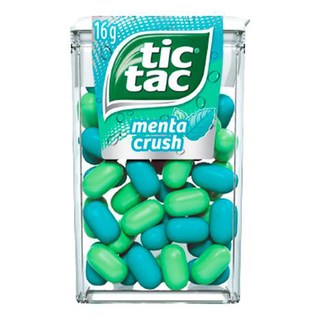 Imagem do produto Pastilhas Tic Tac Menta Crush 16G