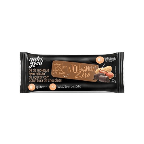 Imagem do produto Pé De Moleque Com Chocolate Nutrigood 25G