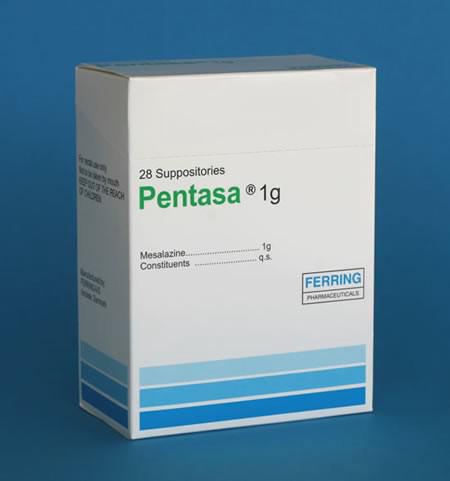 Imagem do produto Pentasa 1G 15 Supositório