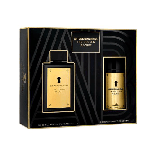 Imagem do produto Perfume Antonio Bandeiras The Golden Secret Masculino 100Ml + Desodorante 150Ml