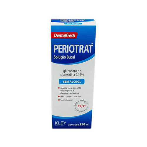 Periotrat - Com 250Ml Solução Bucal Sem Álcool