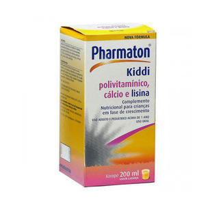 Pharmaton Kiddi Xarope Frasco Com 200Ml - Kiddi Xarope Infantil Sabor Laranja 200Ml