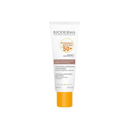 Imagem do produto Protetor Solar Facial Bioderma Photoderm Spot Age FPS50+ Antioxidante E Anti-Idade 40Ml