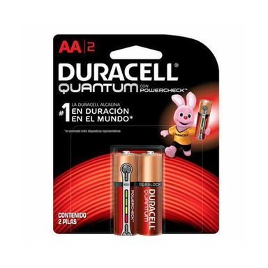 Imagem do produto Pilha Alcalina Duracell Quantum Aa 2Un