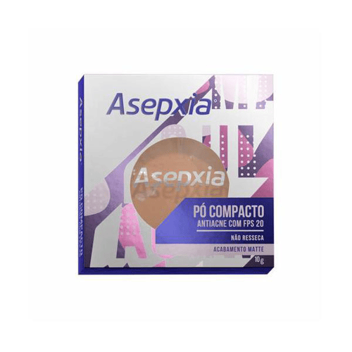 Imagem do produto Pó Compacto Asepxia Antiacne Cor Bege Médio Fps20 10G