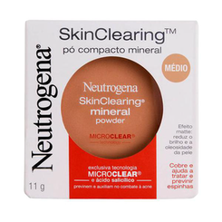 Imagem do produto Pó Compacto Mineral Neutrogena Skin Clearing Cor Médio 11G