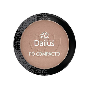 Imagem do produto Pó Compacto New Dailus Color Bege Escuro Com 1 Unidade
