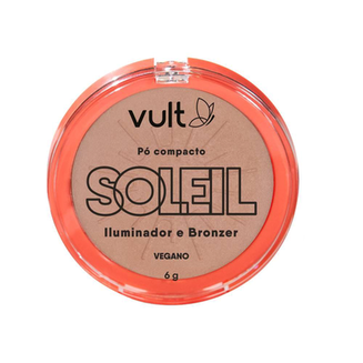 Imagem do produto Pó Compacto Vult Soleil Bronze Iluminador E Bronzer 6G