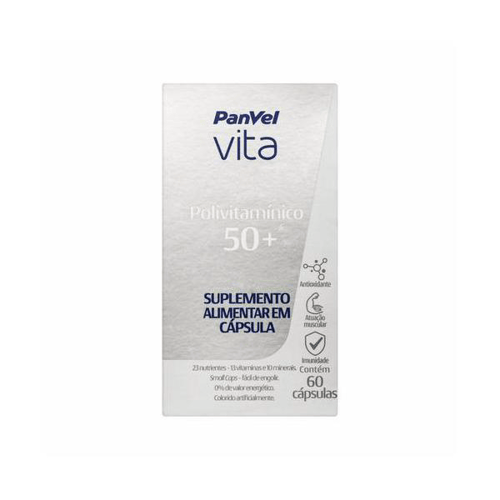 Imagem do produto Polivitaminico 50+ Panvel Vita 60 Cp 19