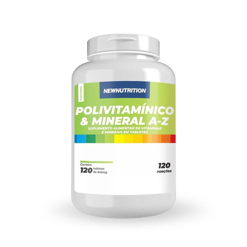 Imagem do produto Polivitamínico & Mineral Az 120 Tabletes Newnutrition