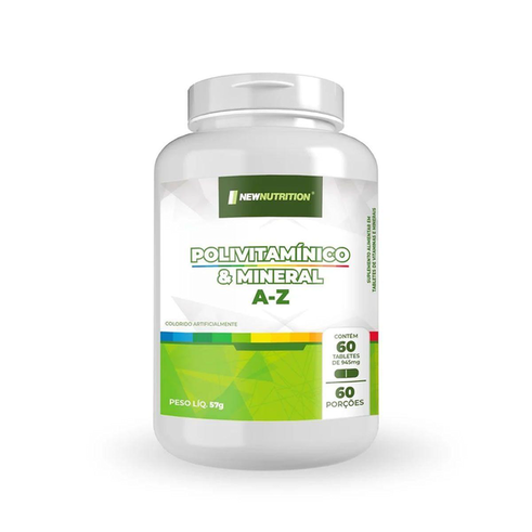 Imagem do produto Polivitamínico Mineral Az 60 Tablete Newnutrition