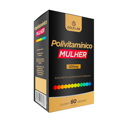 Imagem do produto Polivitaminico Mulher 500Mg 60 Capsulas