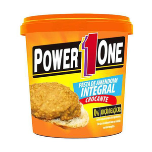 Power One Pasta De Amendoim Integral Crocante 1,005 Kg Un