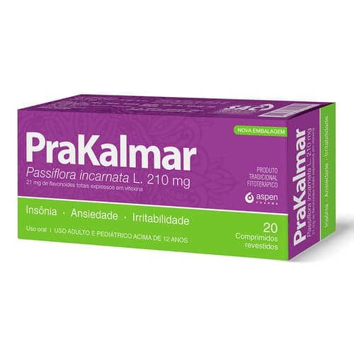 Imagem do produto Prakalmar 210Mg Com 20 Comprimidos