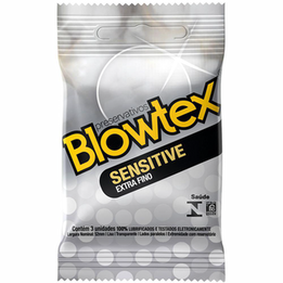 Imagem do produto Preservativo Blowtex Sensitive 3 Unidades