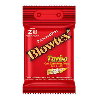 Imagem do produto Preservativo Blowtex - Turbo 3Un