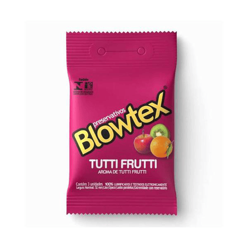 Imagem do produto Preservativo Blowtex - Tutti-Frutti 3Un