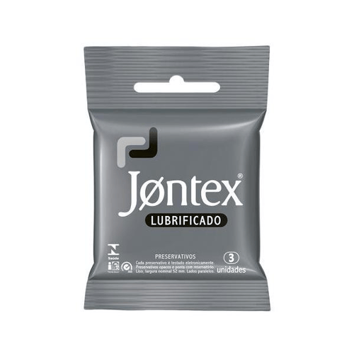 Preservativo Jontex - Lubrificado 3Un