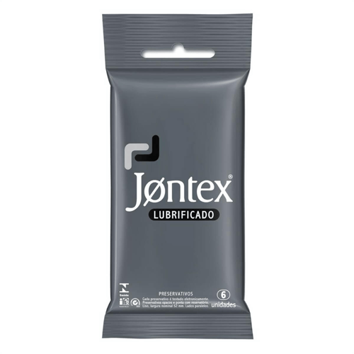 Preservativo - Jontex Lubrificado Com 6 Unidades