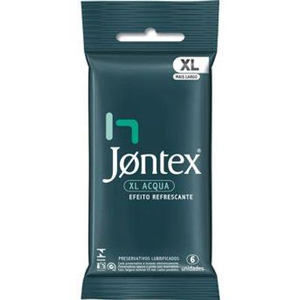 Imagem do produto Preservativo - Jontex Lubrificado Xl Acqua Com 6 Unidades