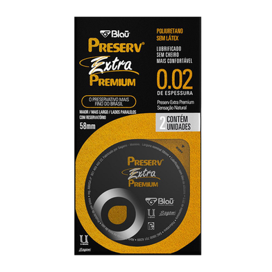 Imagem do produto Preservativo - Preserv Extra Premium Com 2 Unidades