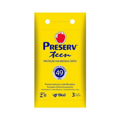 Imagem do produto Preservativo Preserv - Teen 3Un