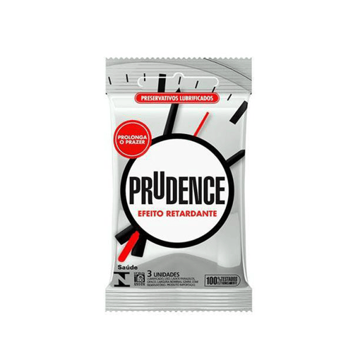 Imagem do produto Preservativo Prudence Efeito Retardante 3 Unidades