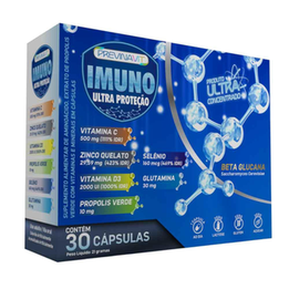 Imagem do produto Previnavit Imuno Ultra Proteção Com 30 Cápsulas Idnlabz Idn Labs